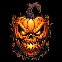 Fall Autumn Halloween Scary Pumpkin Lazy Costume Sweatshirt