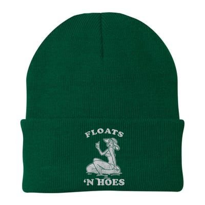 Floats And Hoes Funny Float Trip Tubing River Float Knit Cap Winter Beanie