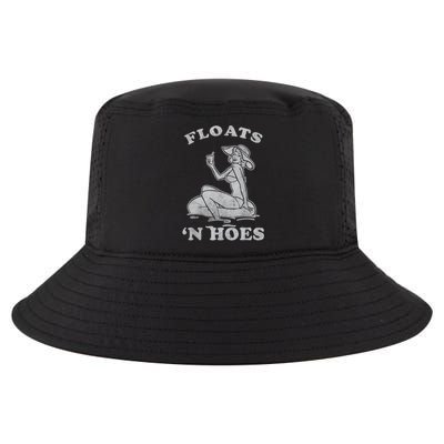 Floats And Hoes Funny Float Trip Tubing River Float Cool Comfort Performance Bucket Hat