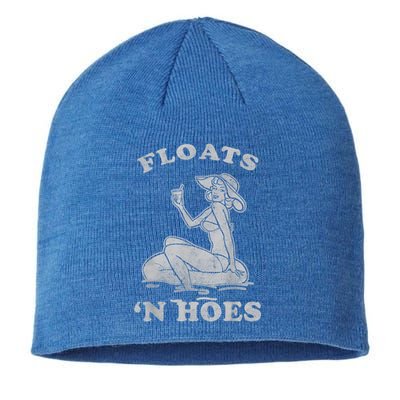 Floats And Hoes Funny Float Trip Tubing River Float Sustainable Beanie