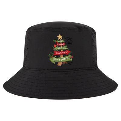 Foundation And He Will Be Called Christian Christmas Cool Comfort Performance Bucket Hat