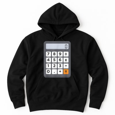 Funny Accountant Halloween Costume Outfit Math Calculator Hoodie