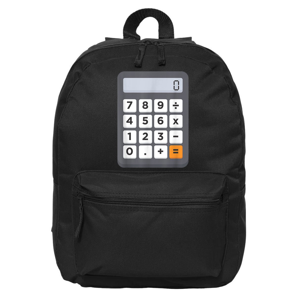 Funny Accountant Halloween Costume Outfit Math Calculator 16 in Basic Backpack