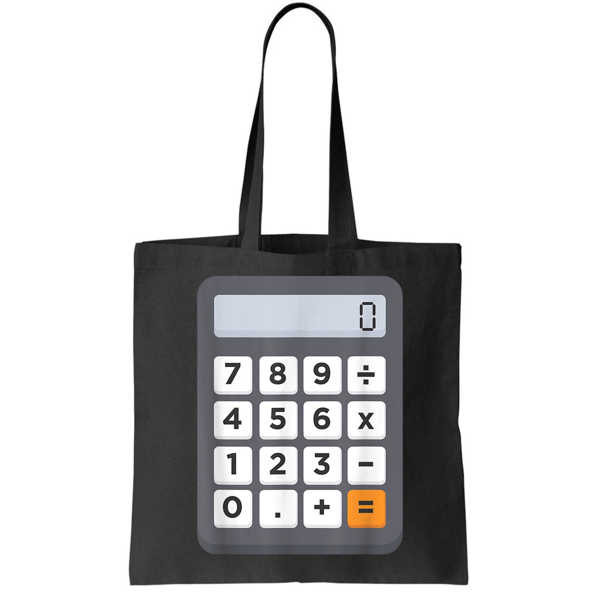 Funny Accountant Halloween Costume Outfit Math Calculator Bag