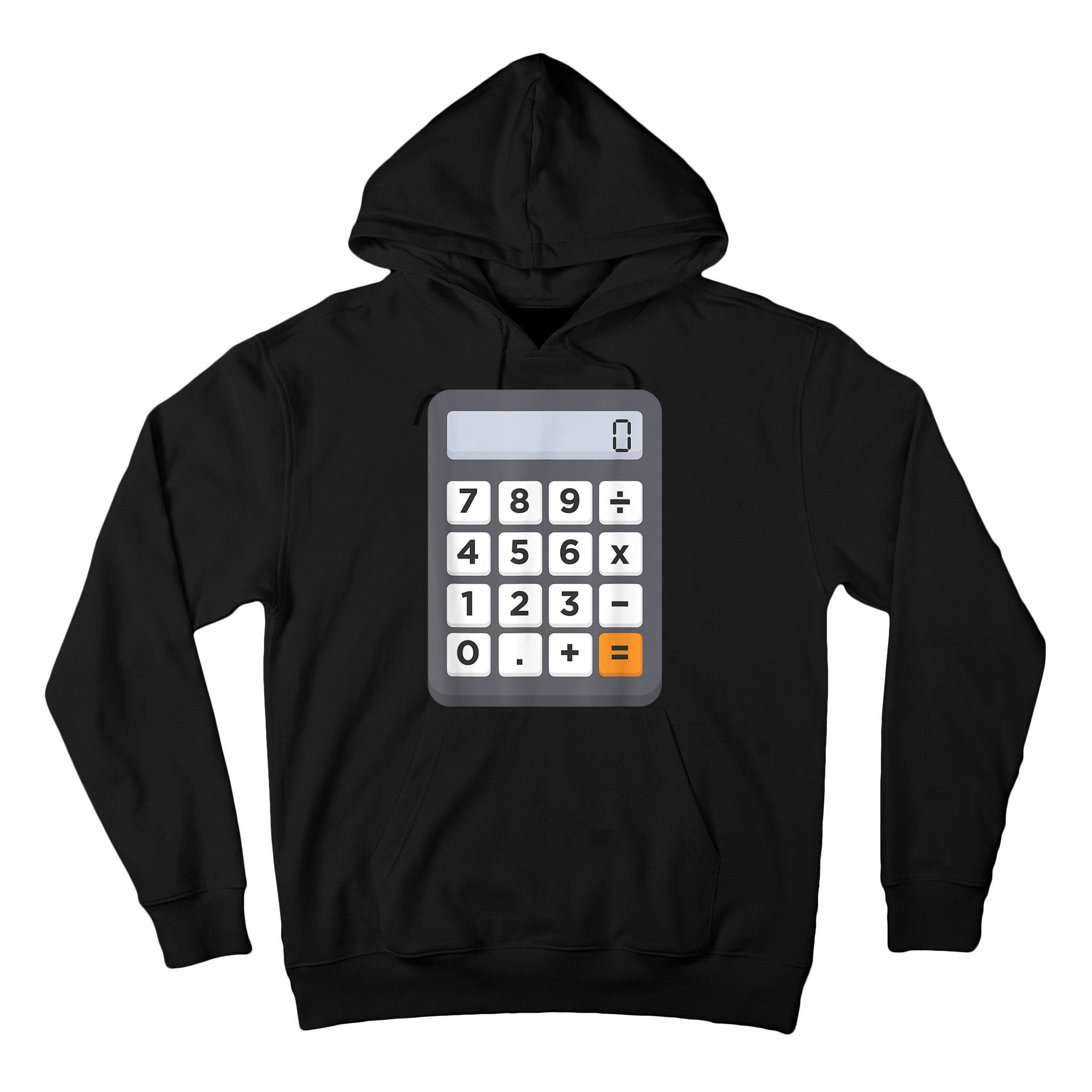 Funny Accountant Halloween Costume Outfit Math Calculator Tall Hoodie