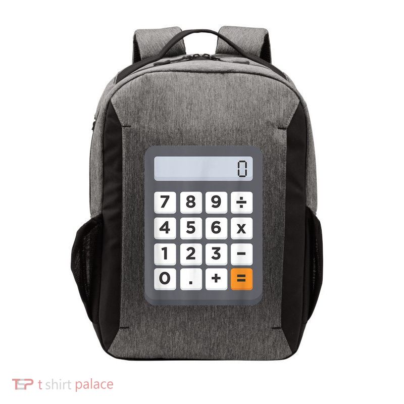 Funny Accountant Halloween Costume Outfit Math Calculator Vector Backpack