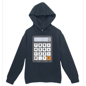 Funny Accountant Halloween Costume Outfit Math Calculator Urban Pullover Hoodie