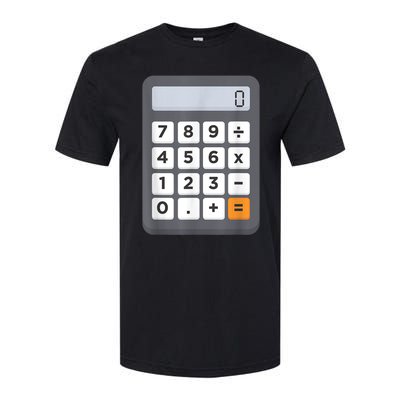 Funny Accountant Halloween Costume Outfit Math Calculator Softstyle® CVC T-Shirt