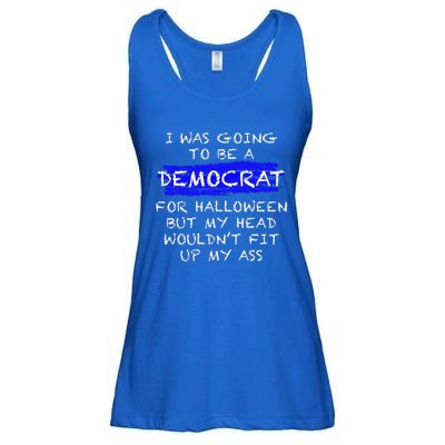 Funny AntiLiberal Halloween Costume Ladies Essential Flowy Tank