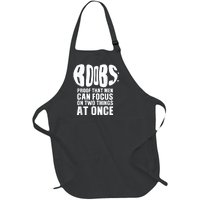 Funny Adult Humor Boobs Gift Cool Rude Naughty Boobies Gag Full-Length Apron With Pockets