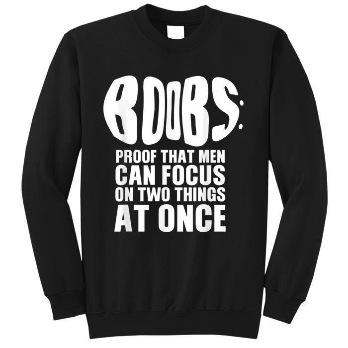 Funny Adult Humor Boobs Gift Cool Rude Naughty Boobies Gag Sweatshirt