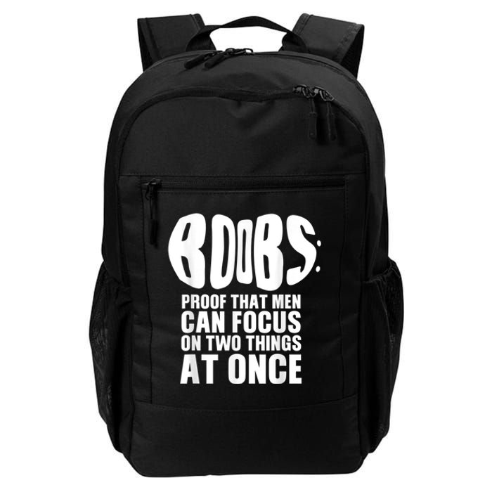 Funny Adult Humor Boobs Gift Cool Rude Naughty Boobies Gag Daily Commute Backpack