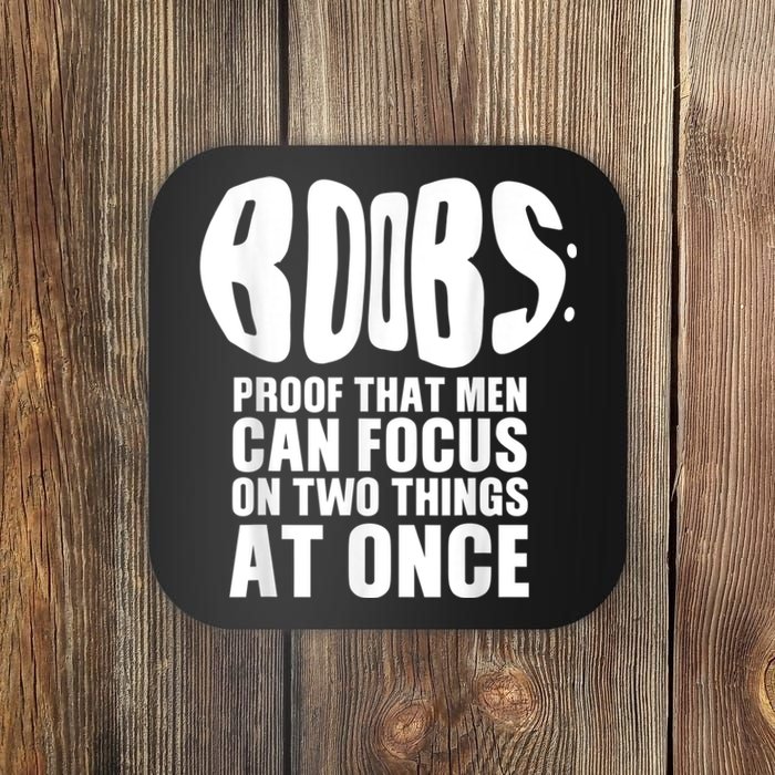 Funny Adult Humor Boobs Gift Cool Rude Naughty Boobies Gag Coaster