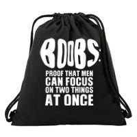 Funny Adult Humor Boobs Gift Cool Rude Naughty Boobies Gag Drawstring Bag