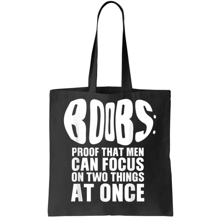 Funny Adult Humor Boobs Gift Cool Rude Naughty Boobies Gag Tote Bag