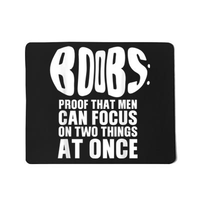 Funny Adult Humor Boobs Gift Cool Rude Naughty Boobies Gag Mousepad