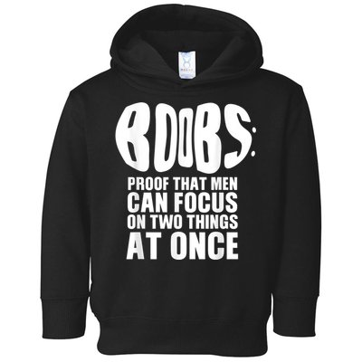 Funny Adult Humor Boobs Gift Cool Rude Naughty Boobies Gag Toddler Hoodie