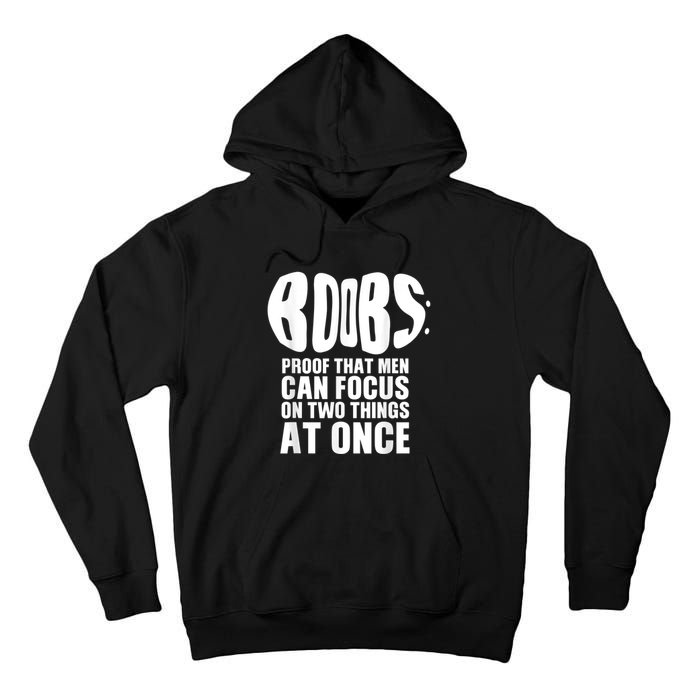 Funny Adult Humor Boobs Gift Cool Rude Naughty Boobies Gag Tall Hoodie