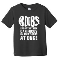 Funny Adult Humor Boobs Gift Cool Rude Naughty Boobies Gag Toddler T-Shirt