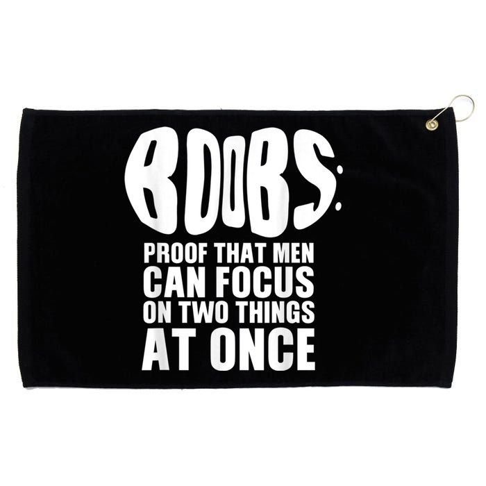 Funny Adult Humor Boobs Gift Cool Rude Naughty Boobies Gag Grommeted Golf Towel