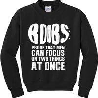 Funny Adult Humor Boobs Gift Cool Rude Naughty Boobies Gag Kids Sweatshirt