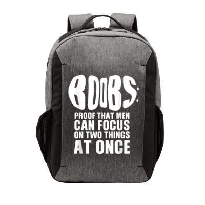 Funny Adult Humor Boobs Gift Cool Rude Naughty Boobies Gag Vector Backpack