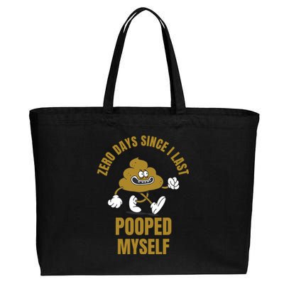 Funny Adult Humor Meme Cotton Canvas Jumbo Tote