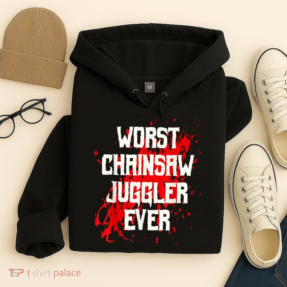 Funny Ampu Hand Arm Amputation Worst Chainsaw Juggler Hoodie