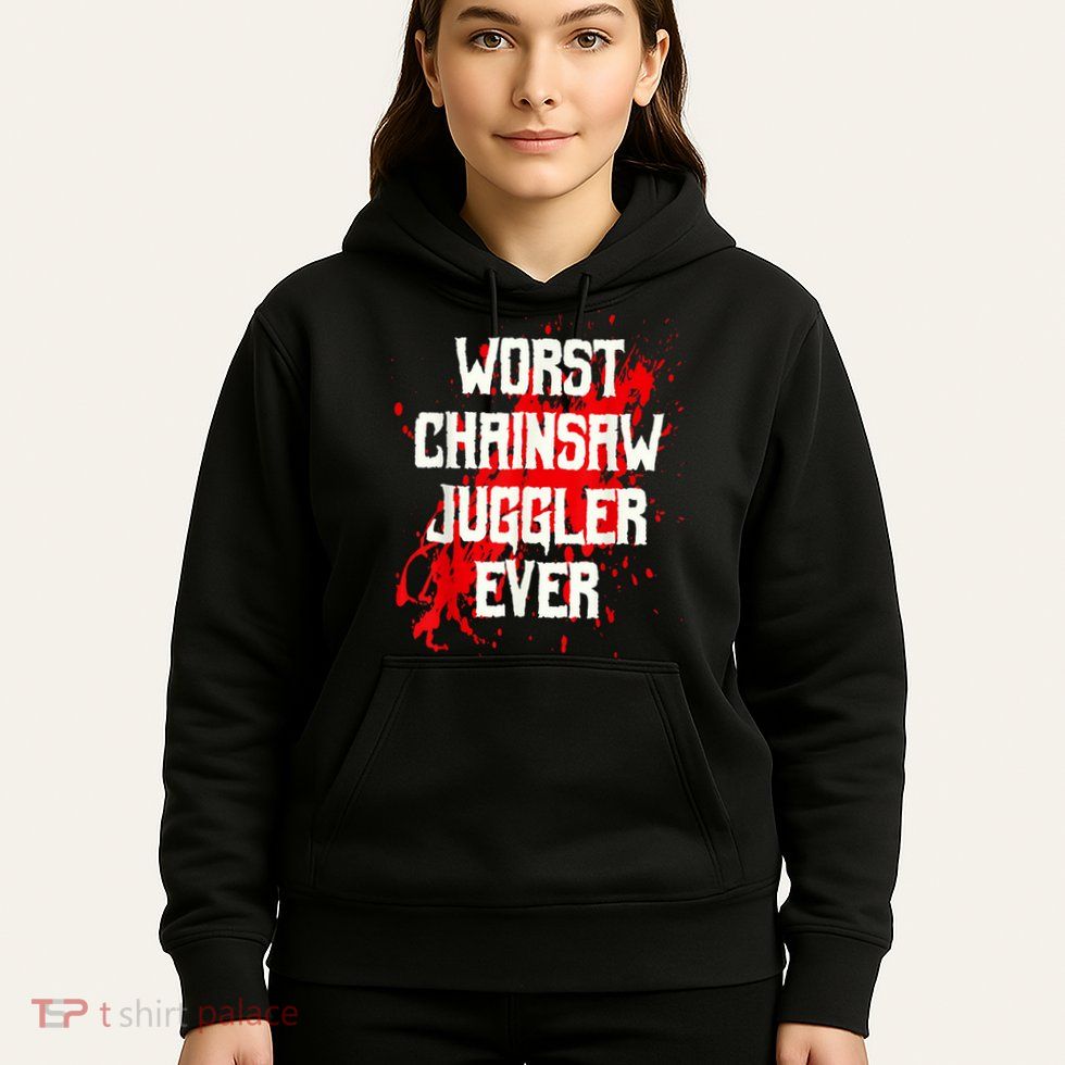 Funny Ampu Hand Arm Amputation Worst Chainsaw Juggler Hoodie