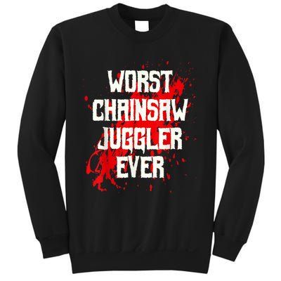 Funny Ampu Hand Arm Amputation Worst Chainsaw Juggler Sweatshirt