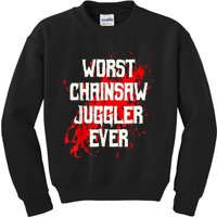 Funny Ampu Hand Arm Amputation Worst Chainsaw Juggler Kids Sweatshirt