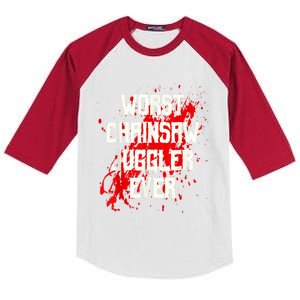 Funny Ampu Hand Arm Amputation Worst Chainsaw Juggler Kids Colorblock Raglan Jersey