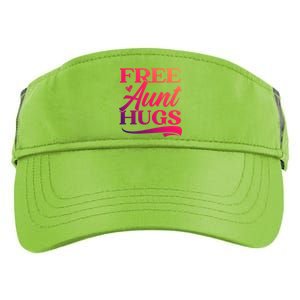 Free Aunt Hugs Auntie Best Aunt Ever Aunt To Be Funny Gift Adult Drive Performance Visor