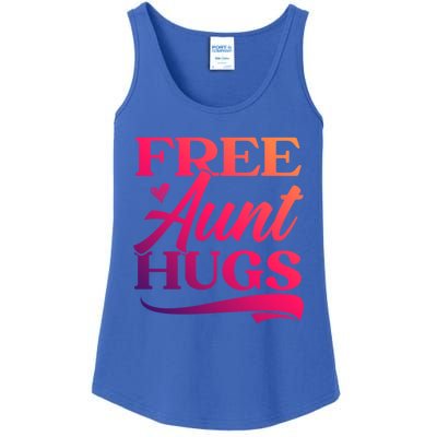 Free Aunt Hugs Auntie Best Aunt Ever Aunt To Be Funny Gift Ladies Essential Tank