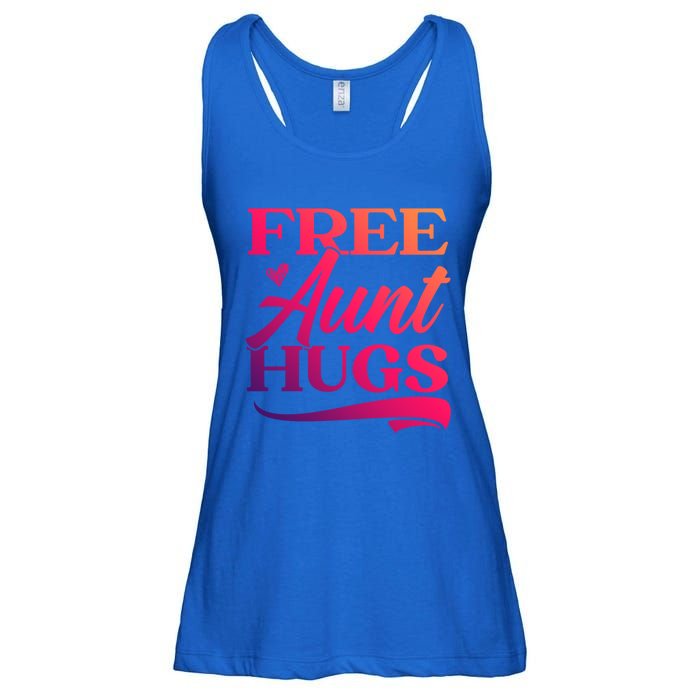 Free Aunt Hugs Auntie Best Aunt Ever Aunt To Be Funny Gift Ladies Essential Flowy Tank