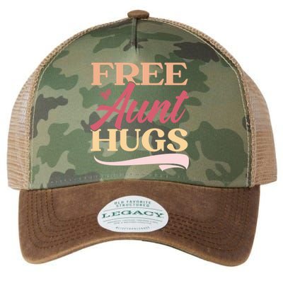 Free Aunt Hugs Auntie Best Aunt Ever Aunt To Be Gift Legacy Tie Dye Trucker Hat