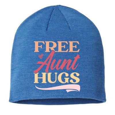 Free Aunt Hugs Auntie Best Aunt Ever Aunt To Be Gift Sustainable Beanie