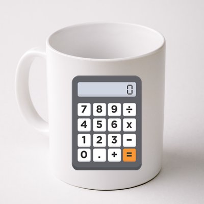 Funny Accountant Halloween Costume Outfit Math Calculator Gift Coffee Mug