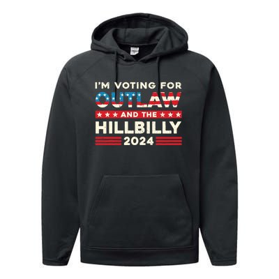 Felon And Hillbilly 24 Pro Trump 2024 Flag Funny Political Performance Fleece Hoodie