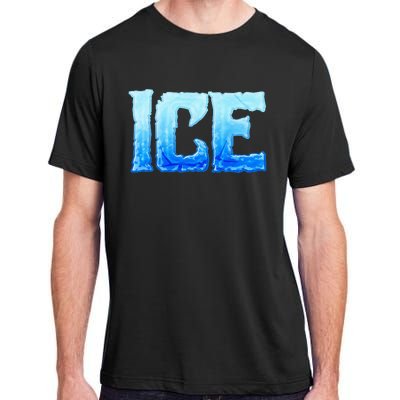 Fire And Ice Funny DIY Group Couples Halloween Costume Ice Adult ChromaSoft Performance T-Shirt