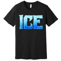 Fire And Ice Funny DIY Group Couples Halloween Costume Ice Premium T-Shirt