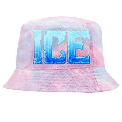 Fire And Ice Funny DIY Group Couples Halloween Costume Ice Tie-Dyed Bucket Hat