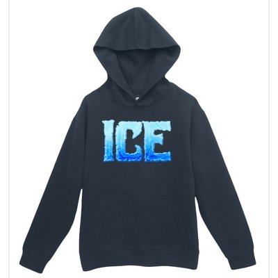 Fire And Ice Funny DIY Group Couples Halloween Costume Ice Urban Pullover Hoodie