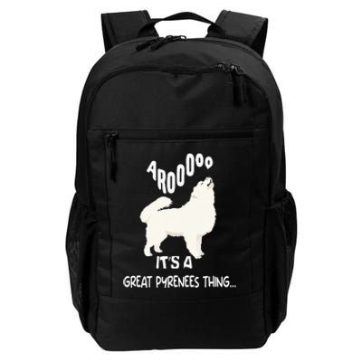 funny arooo it's a be Great Pyrenees thing  Daily Commute Backpack