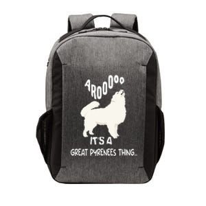 funny arooo it's a be Great Pyrenees thing  Vector Backpack