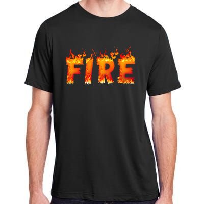 Fire And Ice Last Minute Halloween Matching Couple Costume Adult ChromaSoft Performance T-Shirt