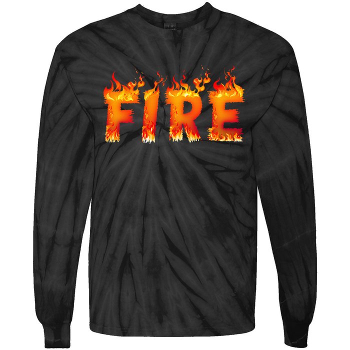 Fire And Ice Last Minute Halloween Matching Couple Costume Tie-Dye Long Sleeve Shirt