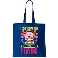 Funny Axolotl I Can Not Hear You I Am Gaming Headset Quote Gift Bag