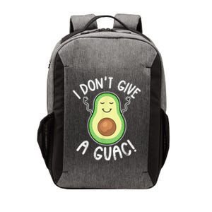 Funny Avocado I Dont Give A Guac Vegan Vector Backpack