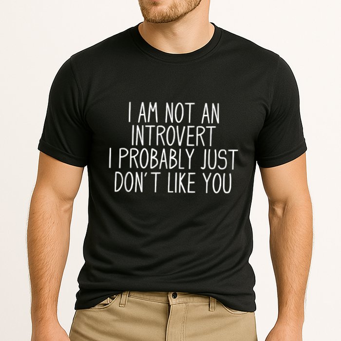 Funny Antisocial Introvert Performance Shirt